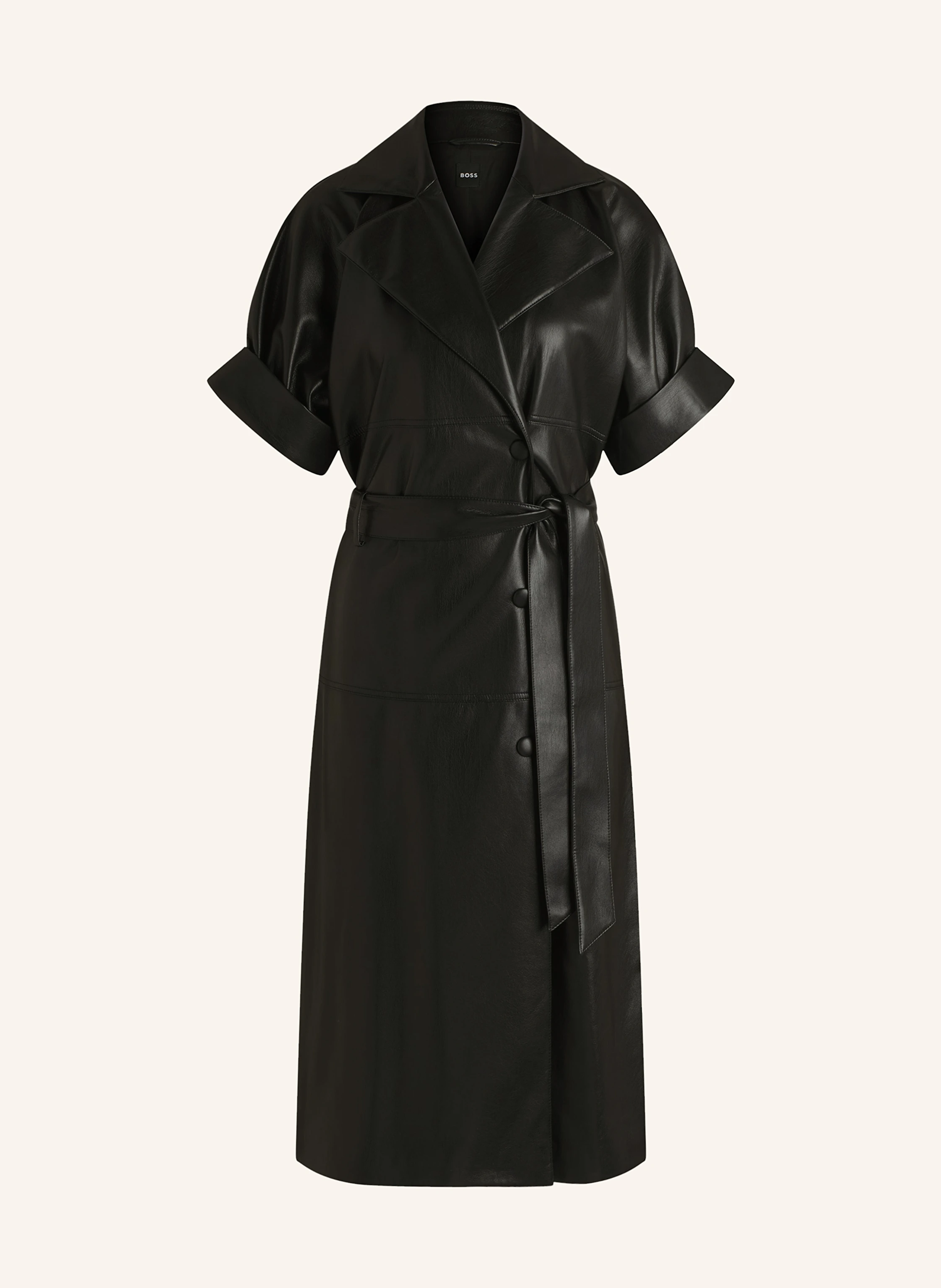 BOSS Kleid DIMIRA in Lederoptik