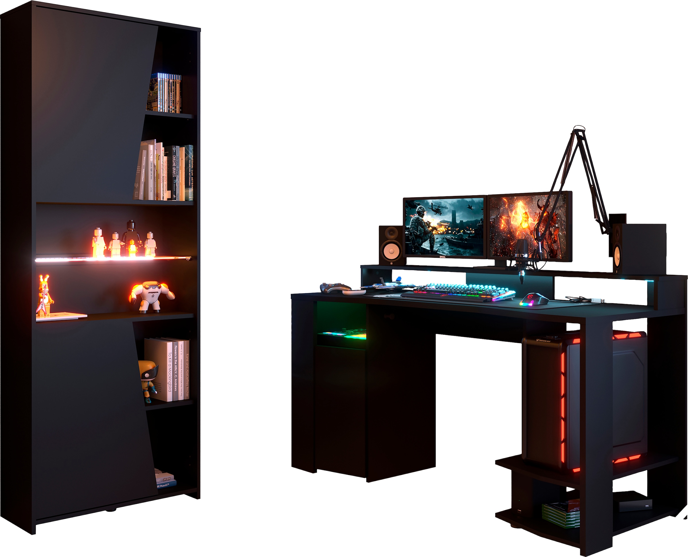 Parisot Jugendzimmer-Set »Gaming - Set« 2 Stk. tlg. Gaming-Set