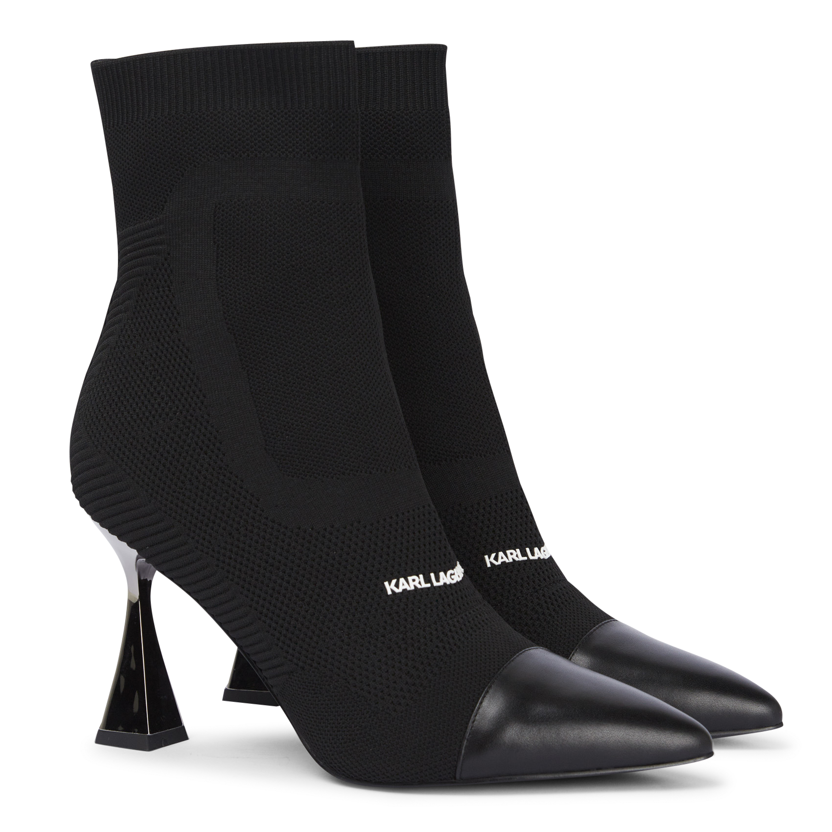 DEBUT - Bottines pointues à talon| Noir