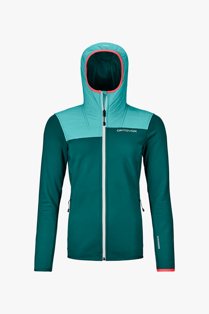 Ortovox Fleece Plus Hoodie Damen Midlayer
