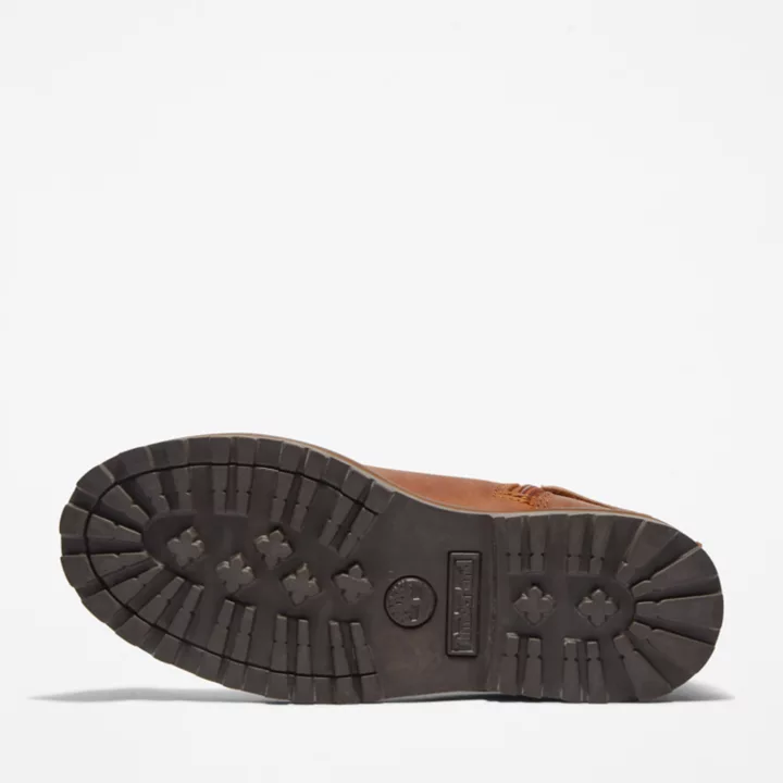 Chelsea boots Courma junior en marron