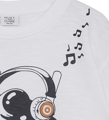 Hust and Claire T-shirt - Andi - Hvid
