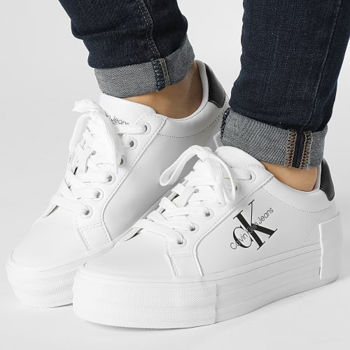 Baskets Femme Vulcan Flatform Bold 0821 Bright White Black