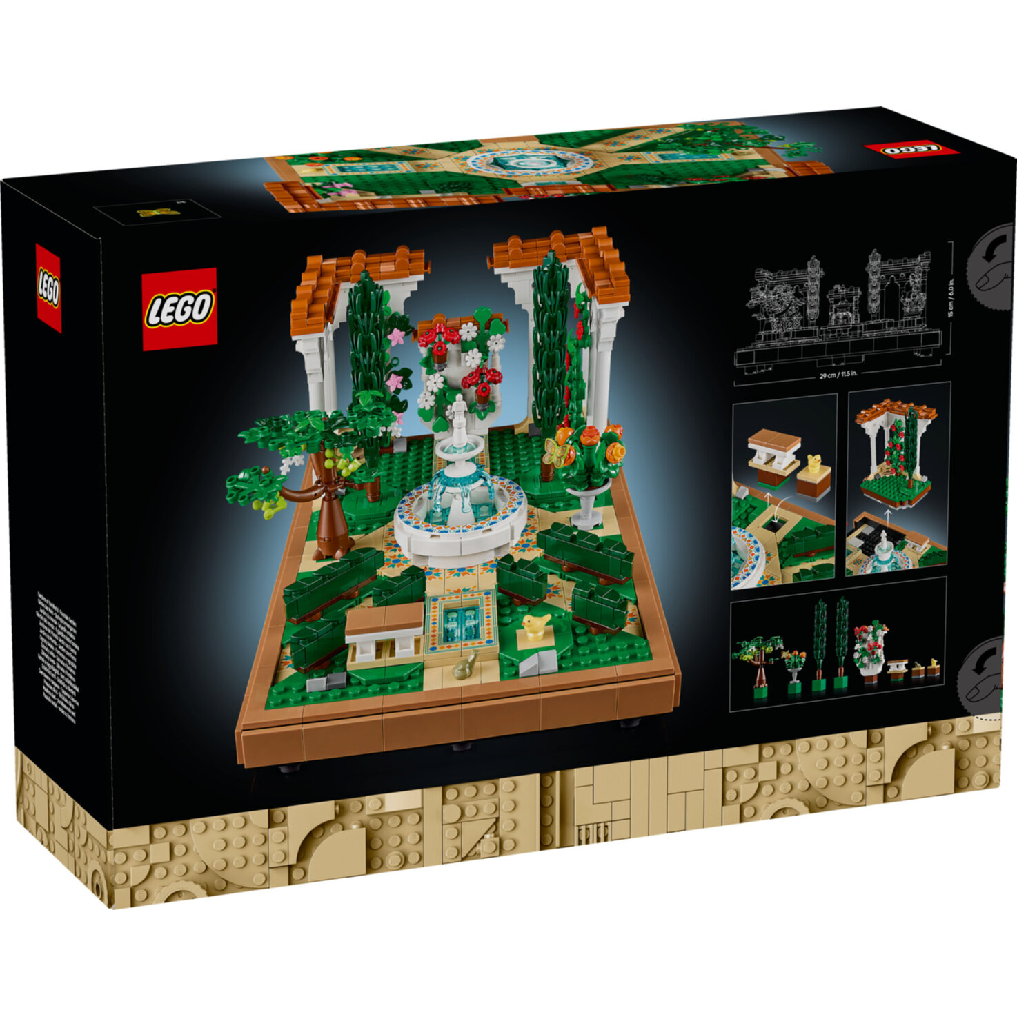 LEGO® Icons 10359 Springbrunnengarten ab 18 Jahren