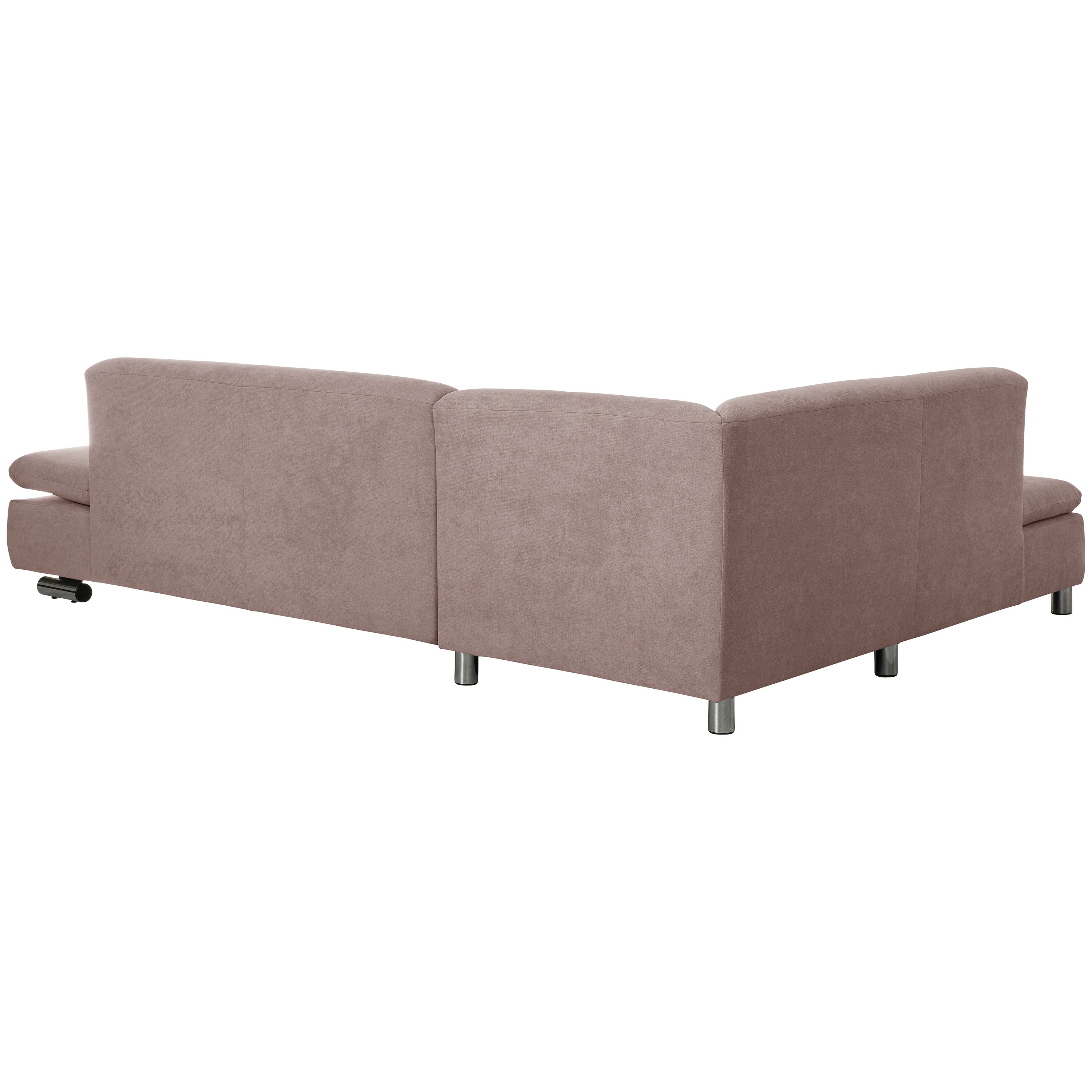 Max Winzer Terrence Ecksofa links mit Sofa 2,5-Sitzer rechts rosé