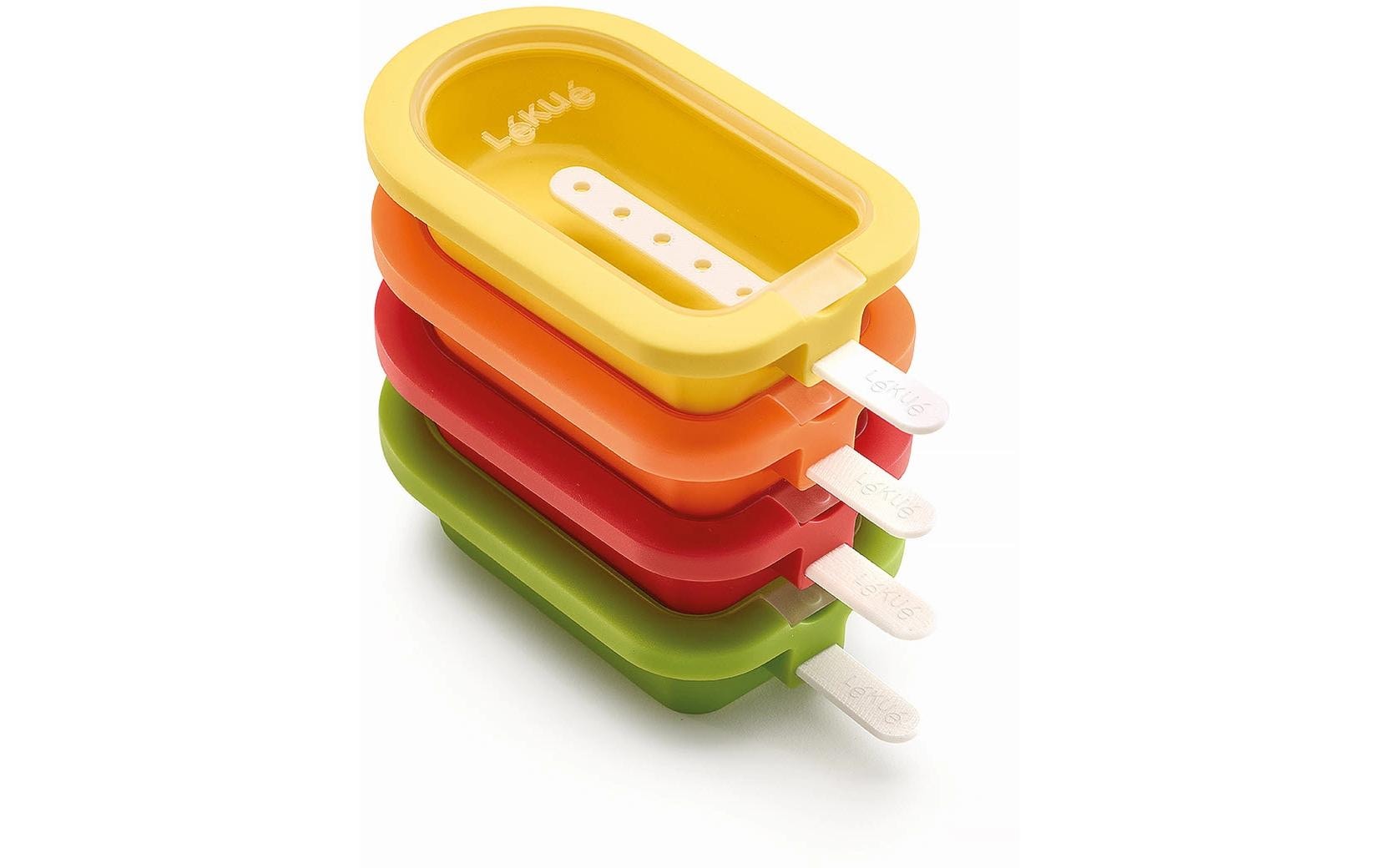 Glaceform Silikon, 4er SetSet zur Herstellung von hausgemachtem Eis