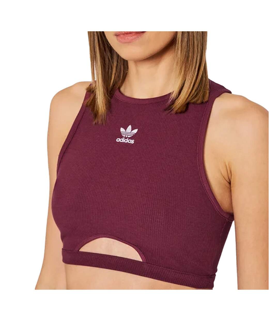 Débardeur Bordeaux Femme Adidas H06612