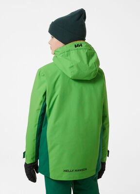 Helly Hansen Juniors' Level Skijakke, Malachite