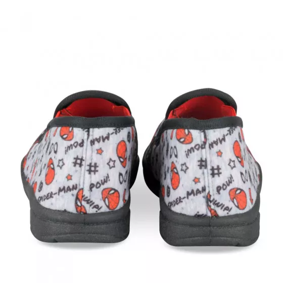 Chaussons GRIS SPIDERMAN