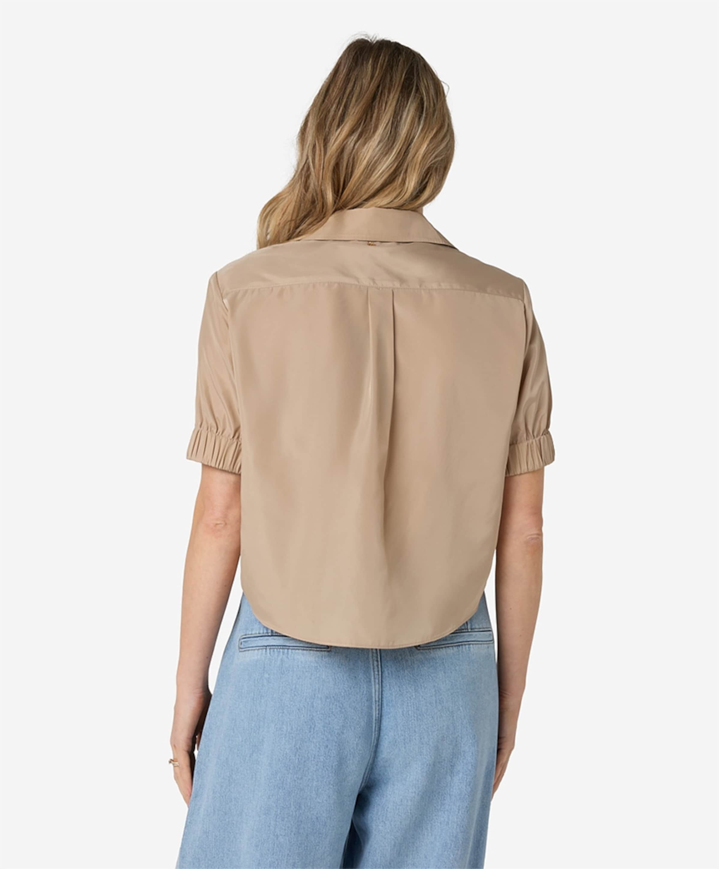Ibana Dames blouse beige