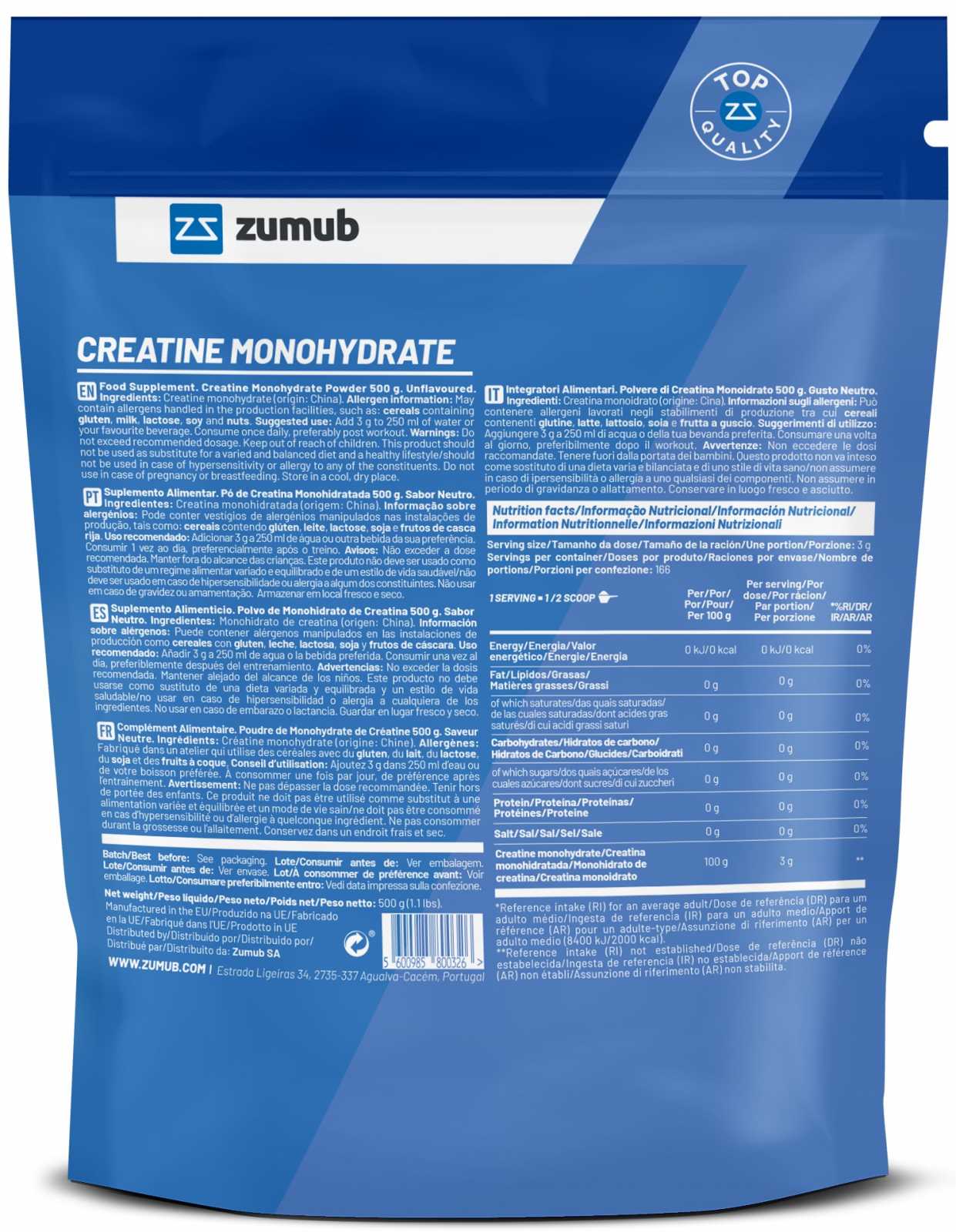 Creatina Zumub 100 g
