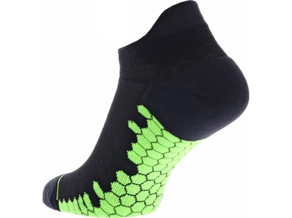 Inov-8 Inov-8 Trailfly Sock Lave sokker. Svart og grønn. 2 par 36 - 40
