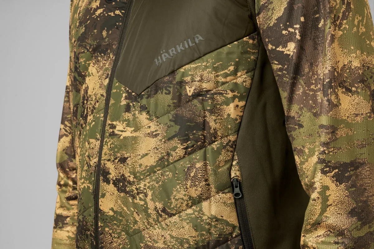 Härkila Men's Heat Camo Vest Axis Msp Forest Green