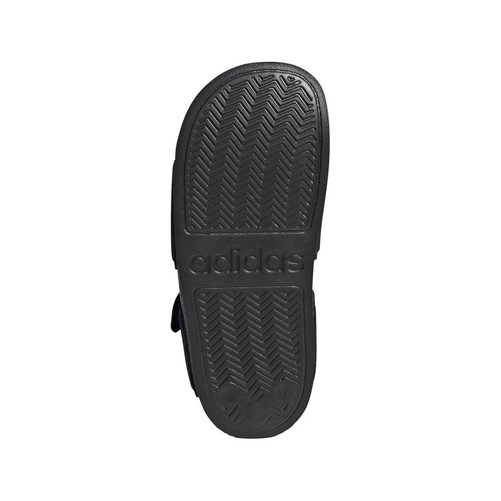 adidas Adilette Sandal sandalen zwart/wit