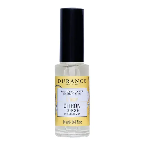 Durance Eau de toilette Citron Corsé à l'extrait de Citron 14 mL