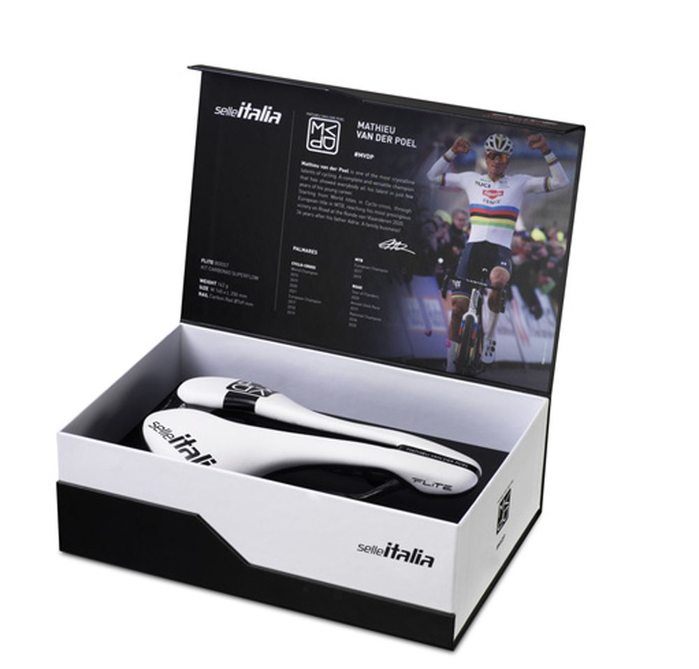 Selle Italia FLITE Boost Kit Carbon Superflow Sattel - Mathieu van der Poel Edition kaufen | Bike-Discount