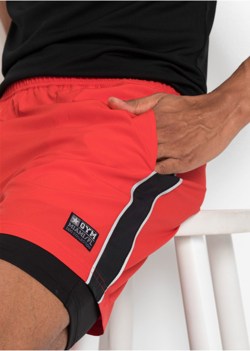 Legging de sport avec short, look 2en1, séchage rapide