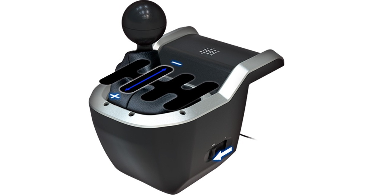 HORI7-Speed gaming shifter  (Zwart)