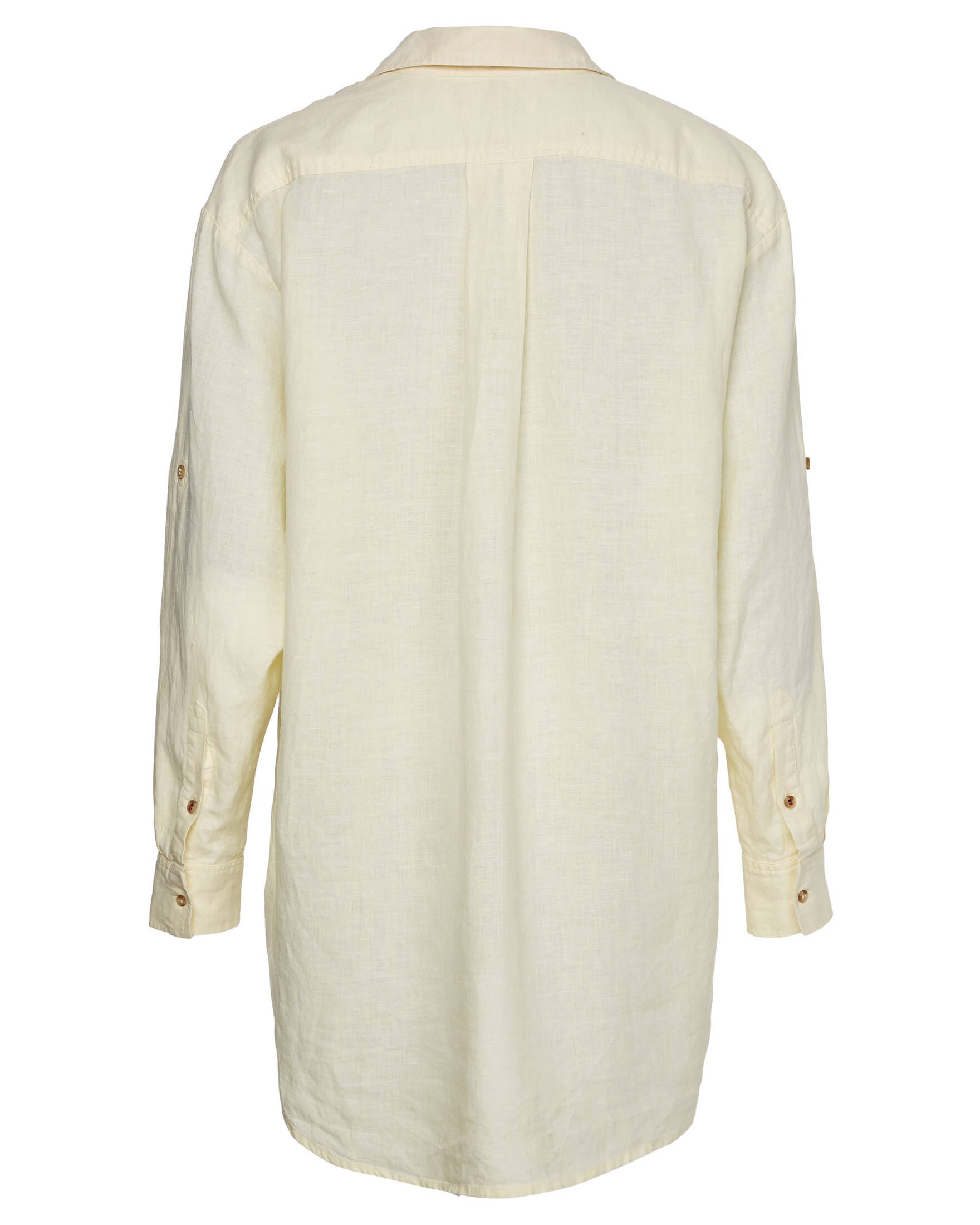 Tommy Hilfiger| Damen Bluse LINEN N RELAXED LONG SHIRT LS