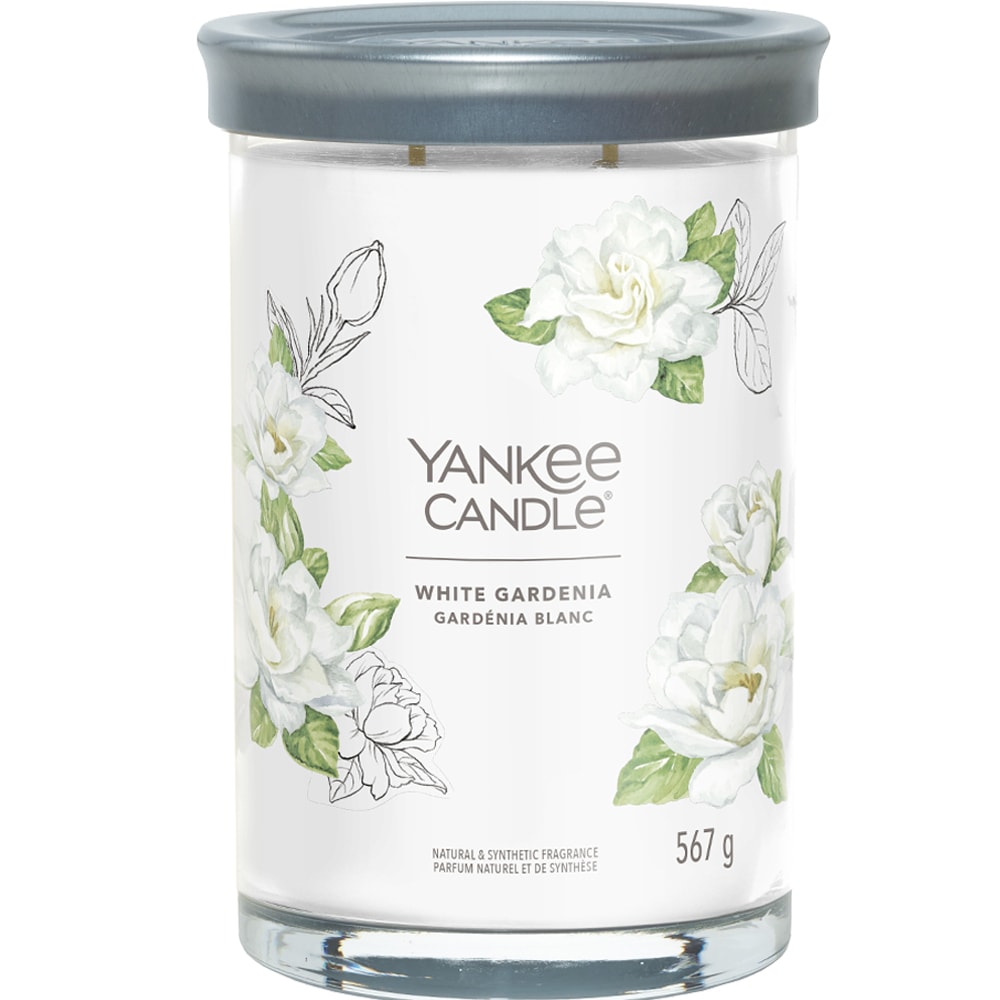 Bougie gobelet - Gardénia blanc - Grand modèle - 567 g