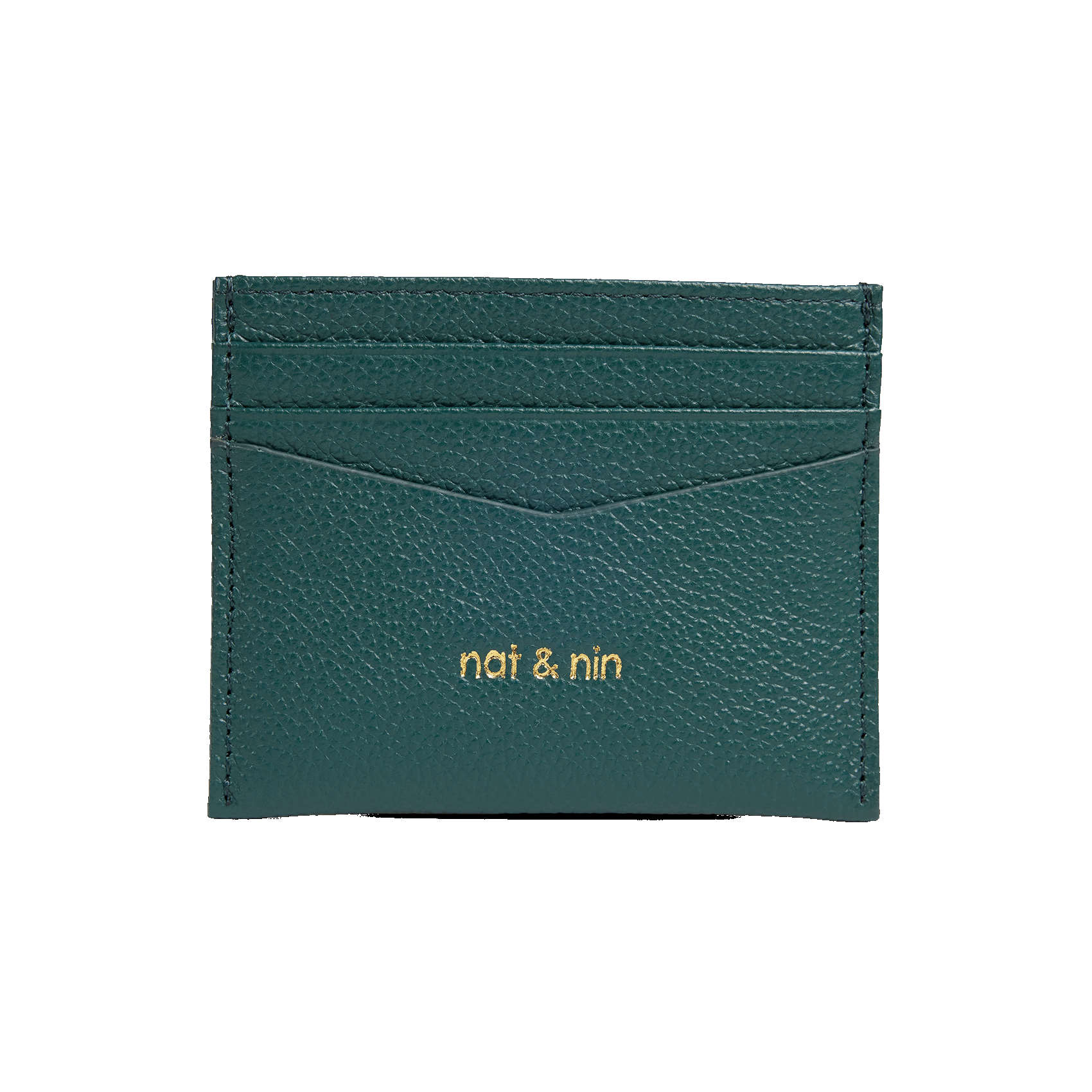 MANY - Porte-cartes en cuir | Vert