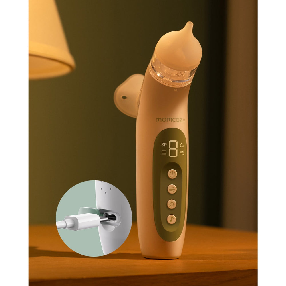 Køb Momcozy BreezyClear™ 2-i-1 Spray & Suction Electric Nasal