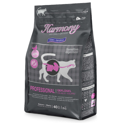 Harmony Cat Professional Kitten Sensitive Geflügel Katzenfutter