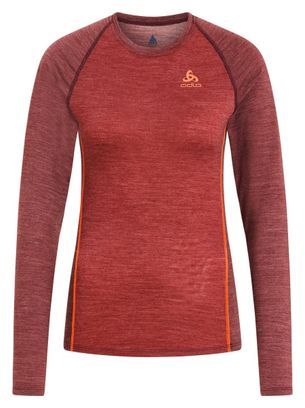 Base Layer Femme Odlo Performance Wool 150 Rouge