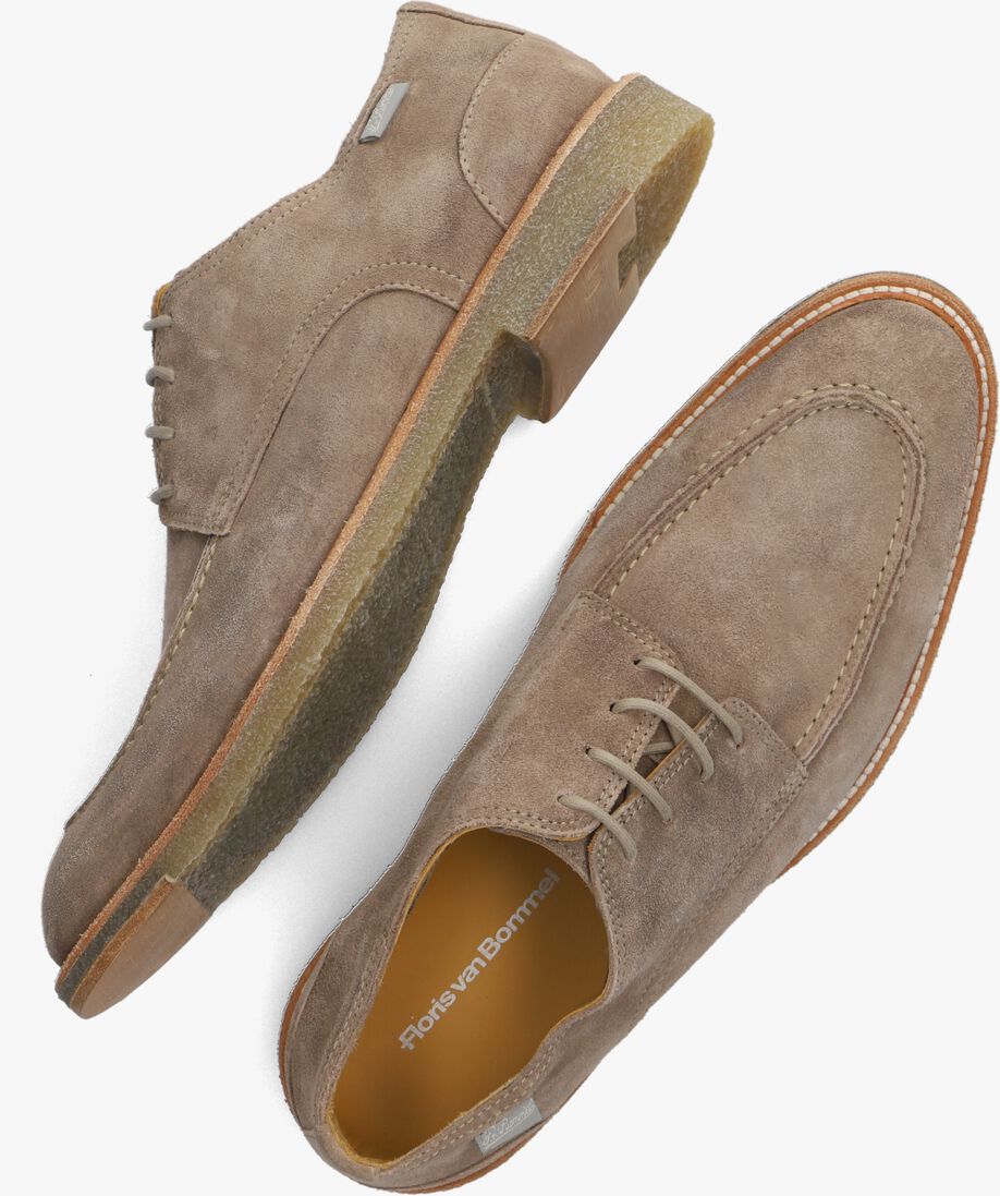 FLORIS VAN BOMMEL bruine floris van bommel veterschoenen sfm-30286