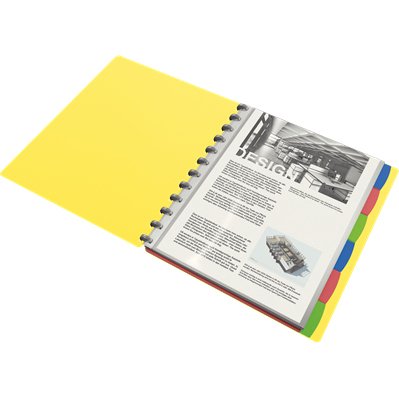 Protège-documents Vivada à pochettes amovibles 25 pochettes - 50 vues - coloris assortis