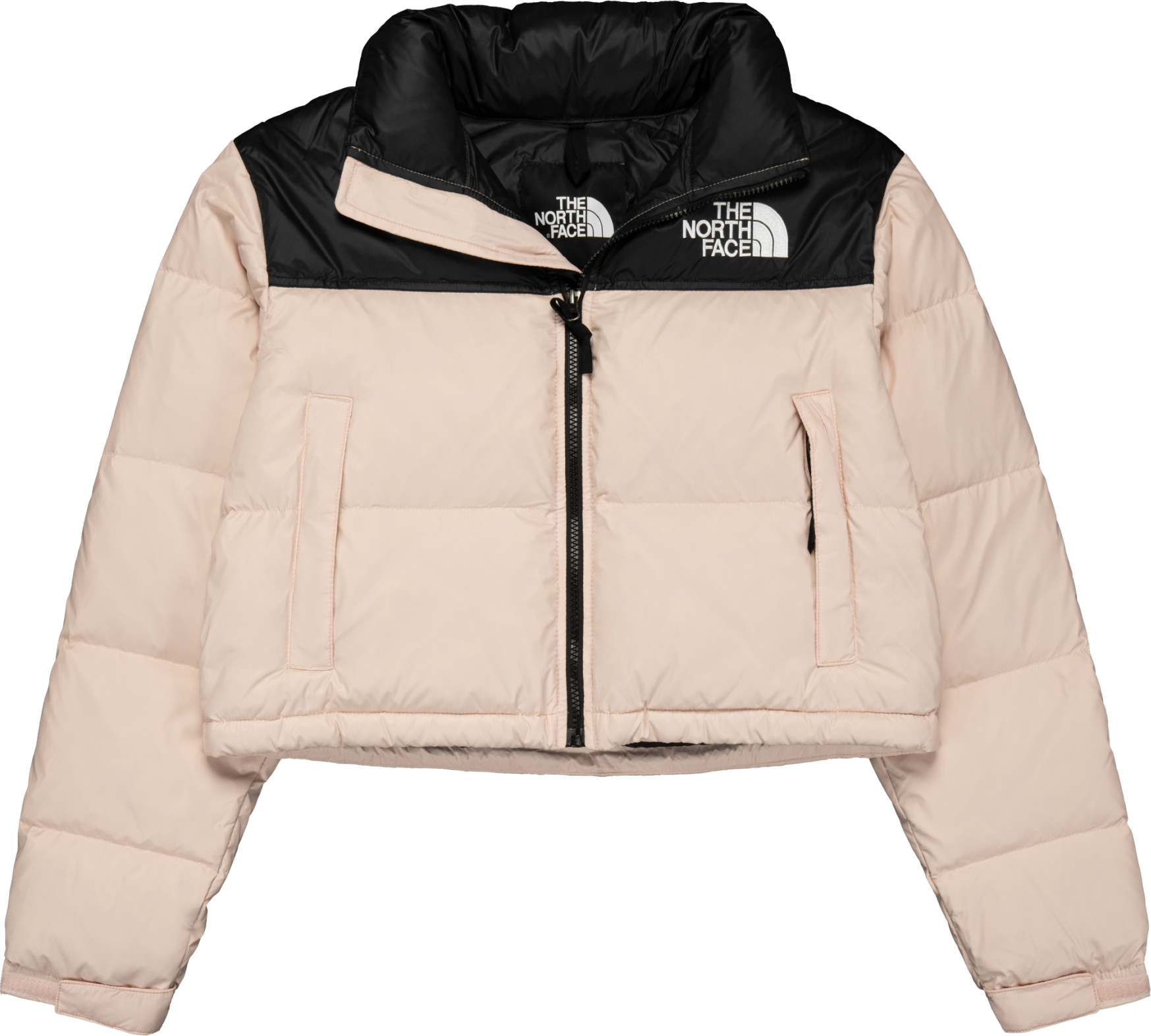 The North Face Nuptse Cropped Jacke Damen Pink