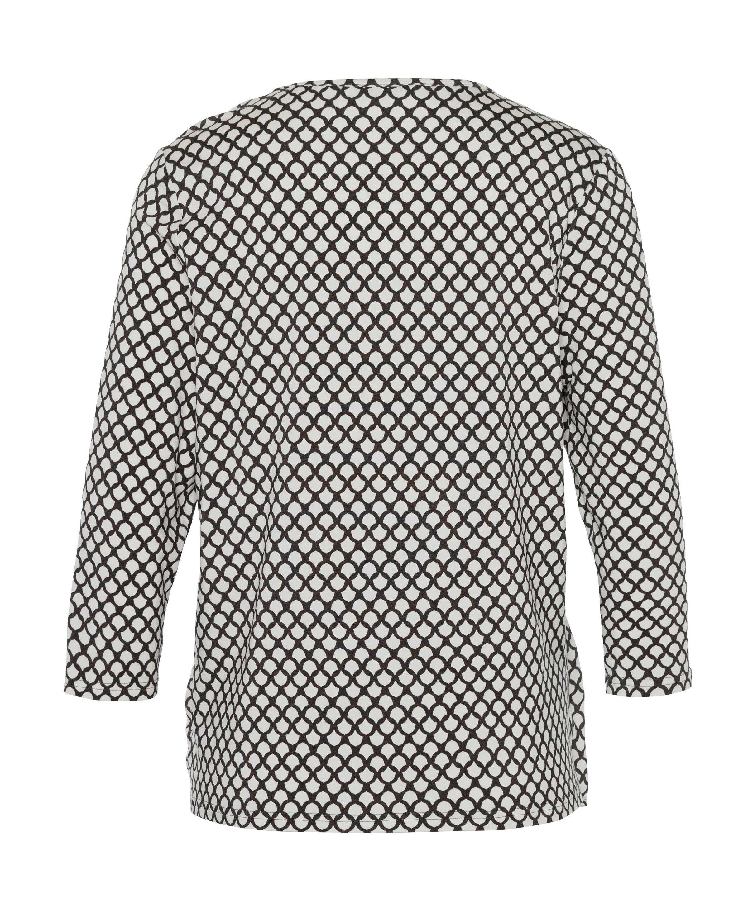 Frank Walder Dames blouse bruin