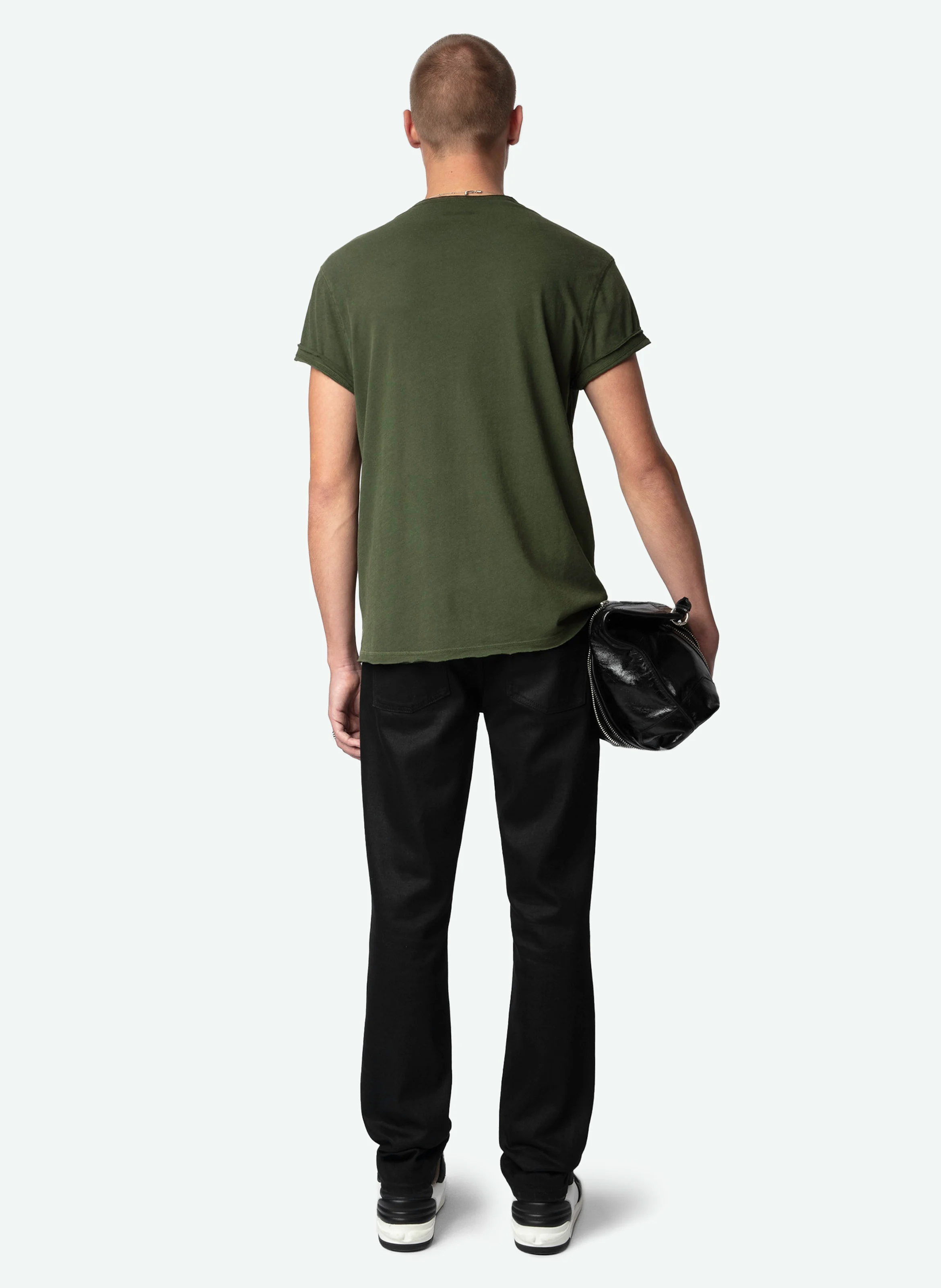 MONASTI - Tee-shirt droit en coton bio | Vert