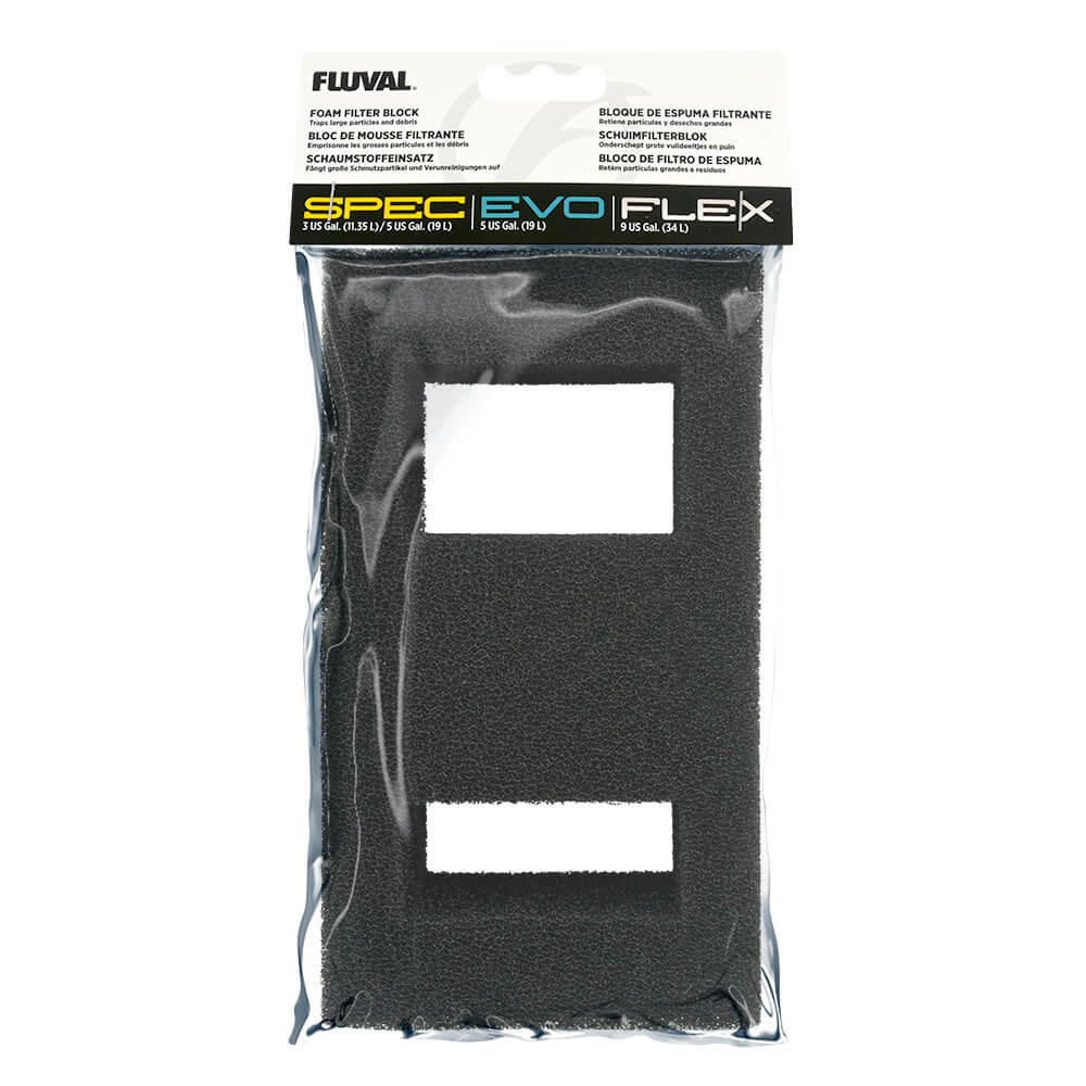 Fluval Spec/Evo/Flex Schuimfilterblok