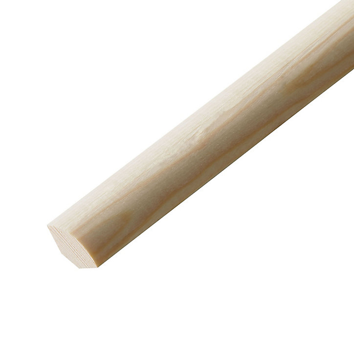 Quart de rond raboté pin 6 x 6 mm L.2,4 m