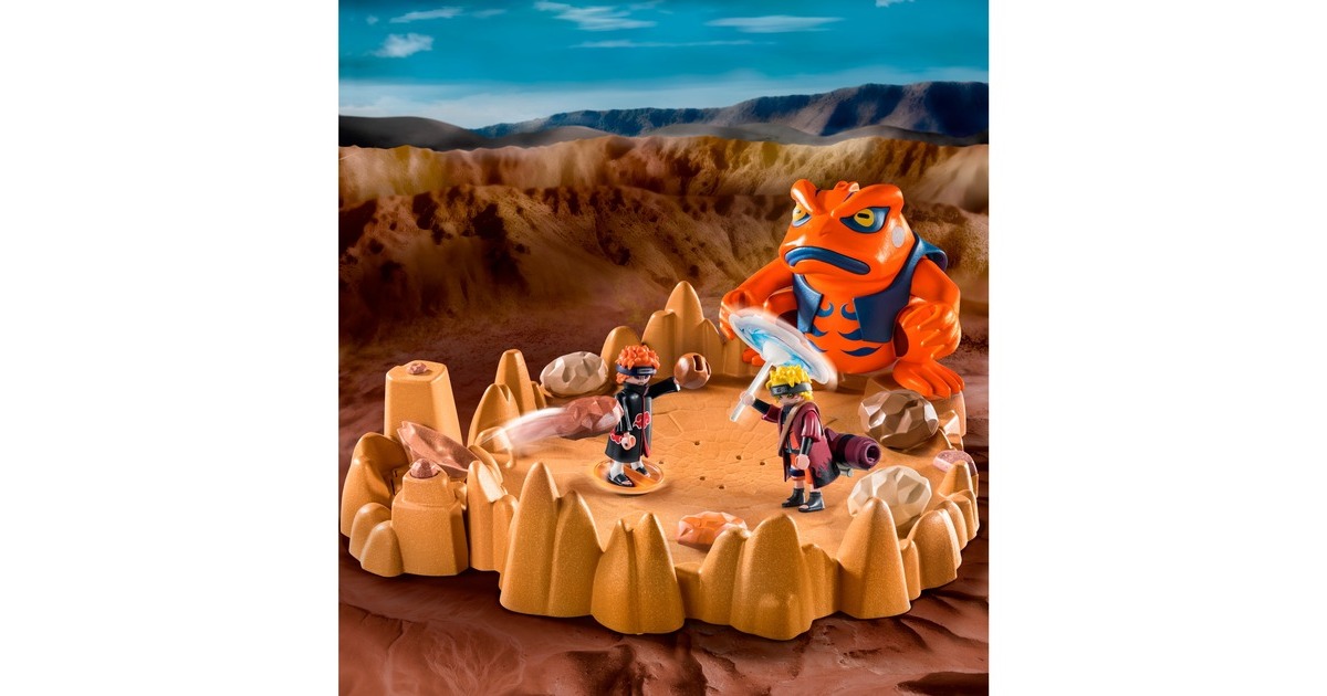 PLAYMOBILNaruto - Naruto vs. Pain Constructiespeelgoed  (70667)