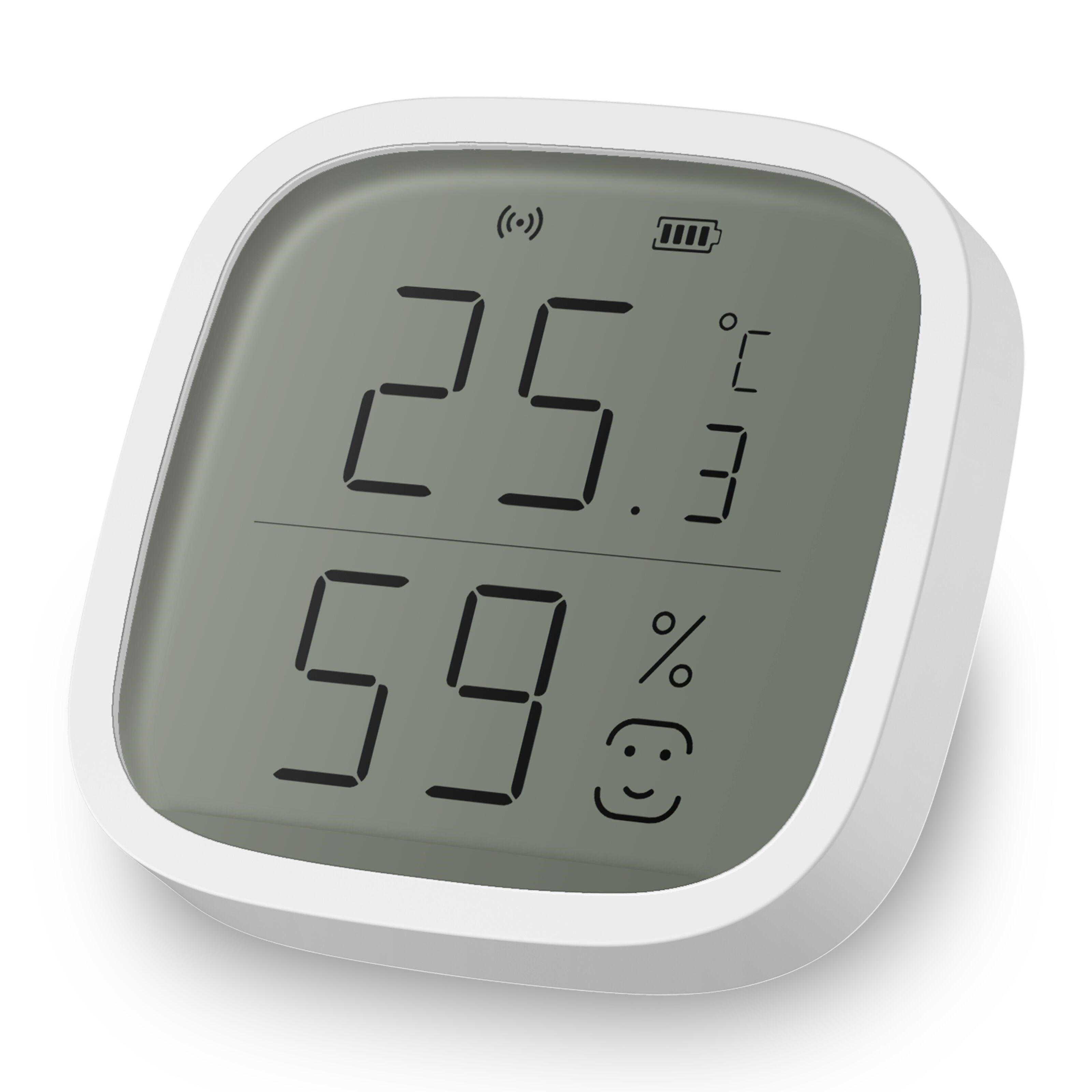 Cleverio Smart temperaturmåler og hygrometer med Zigbee 3.0