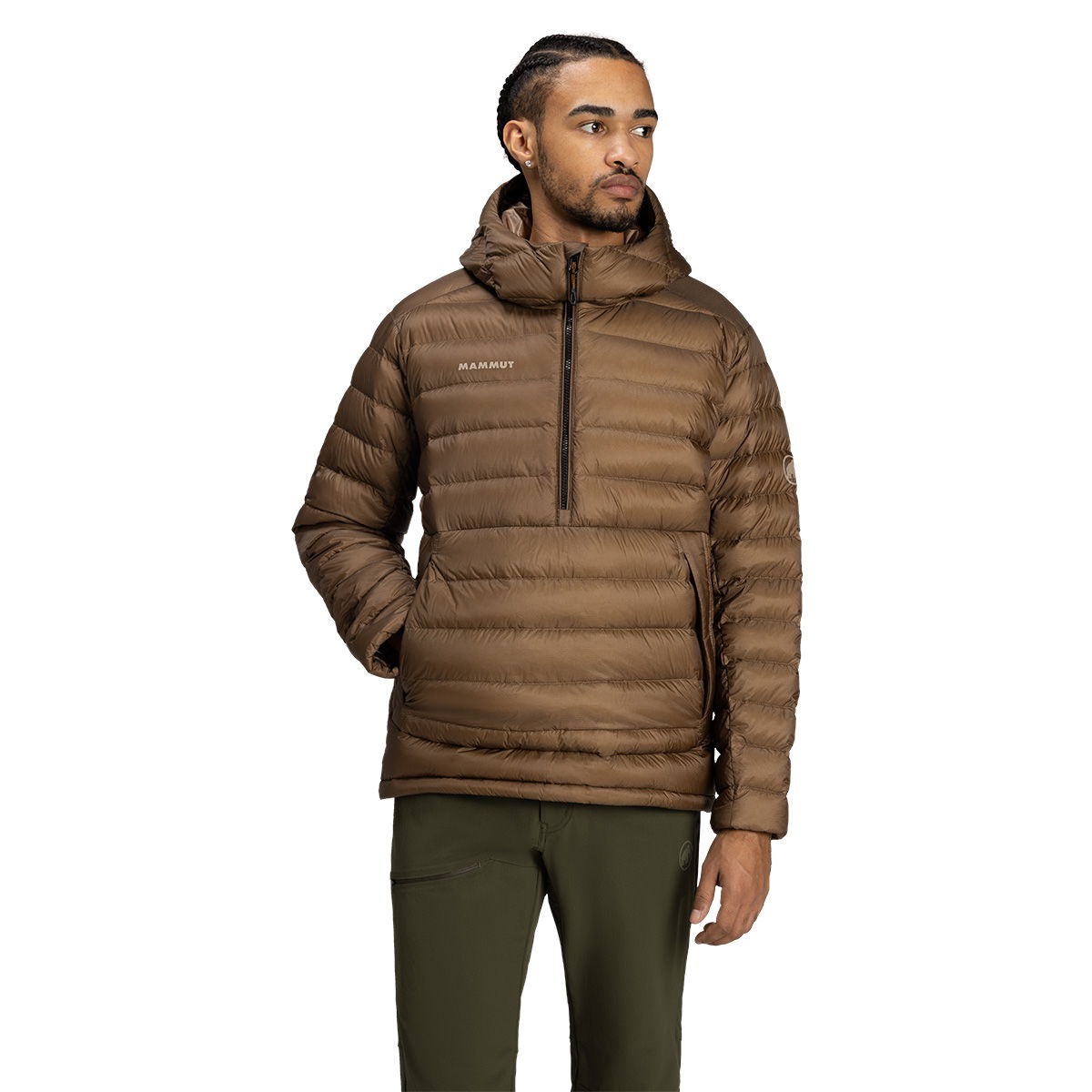 Mammut Snow Trick Light IN Pull dunjakke, unisex (Dark Sand)