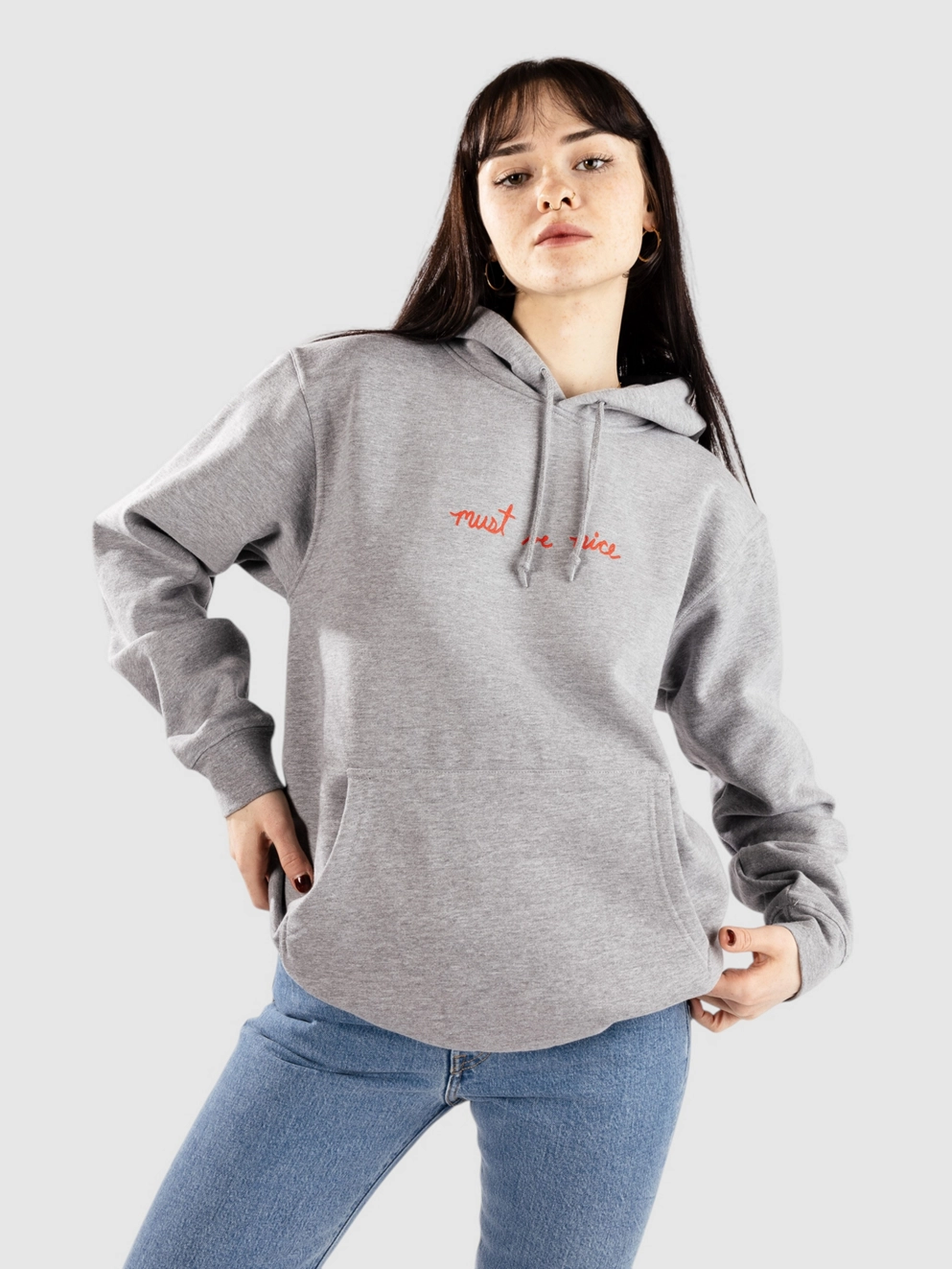 RIPNDIP Romantic Nerm Hoodie heather gray
