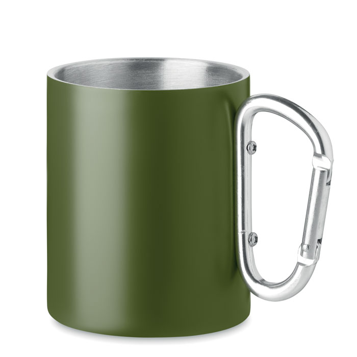 GiftRetail MO6873 - TRUMBA Tasse en métal double paroi