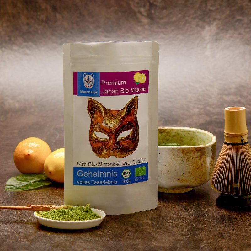 Matchatto Matcha Tee Zitrone Bio