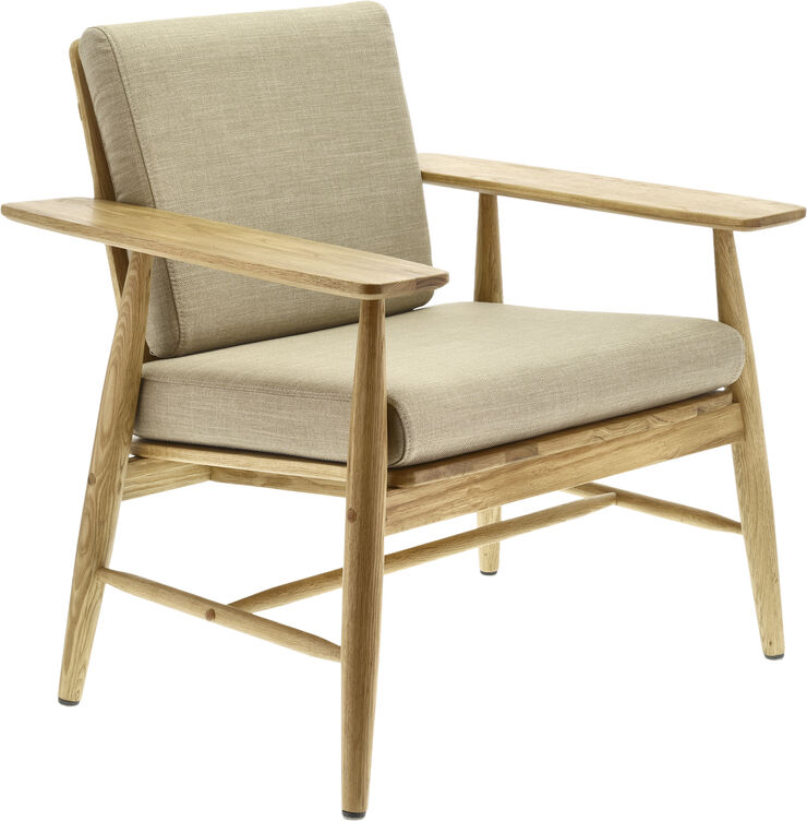 Villa Collection Loungestol Bodo 66 x 78 x 79 cm Naturolieret Massiv eg Naturolieret
