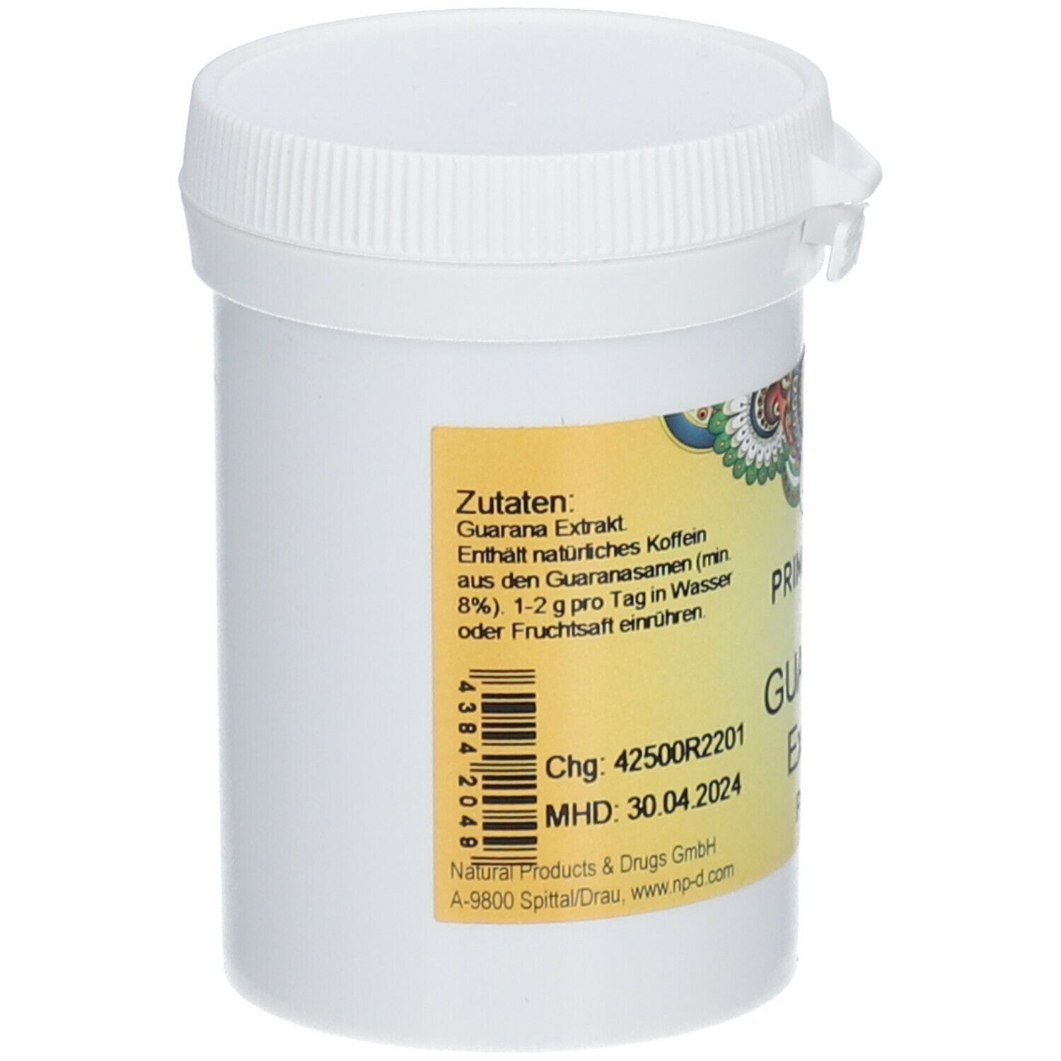 PRIMABENE Guarana Extrakt Pulver