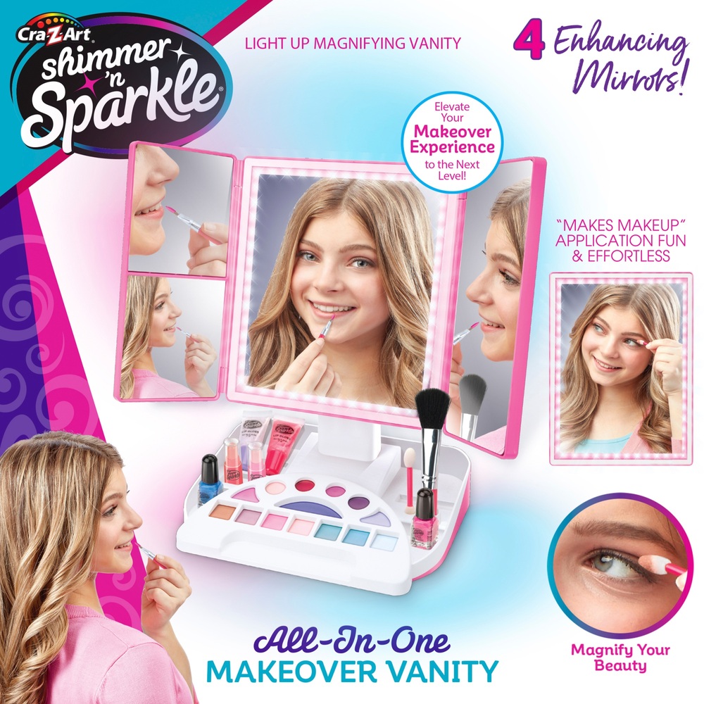 Shimmer 'N Sparkle All-In-One Makeover Schminktisch-Set