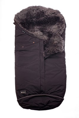 Bozz Lammeskinnspose Langhåret, Black/Grey