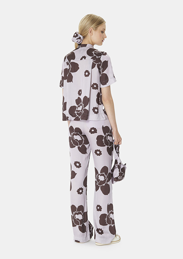 Chemise Caminviolette imprimée fleuri