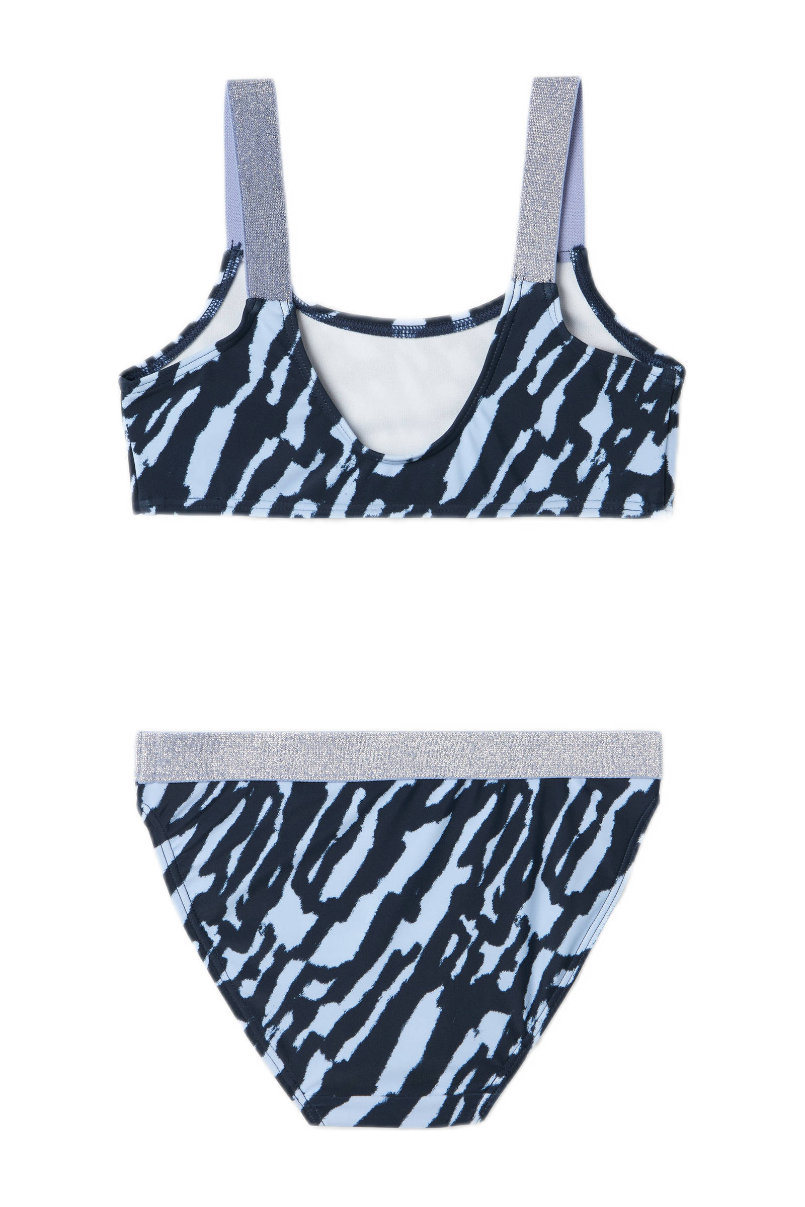 NAME IT crop bikini NKFZERIA blauw