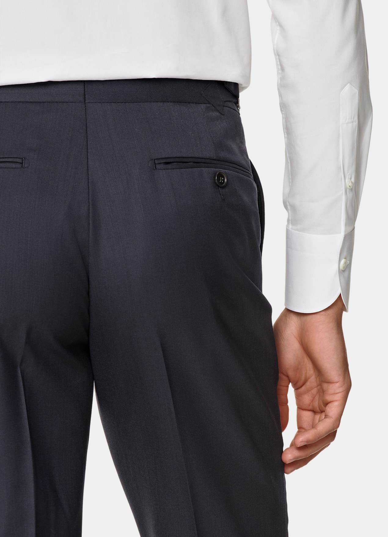 Costume Lazio coupe Tailored bleu marine