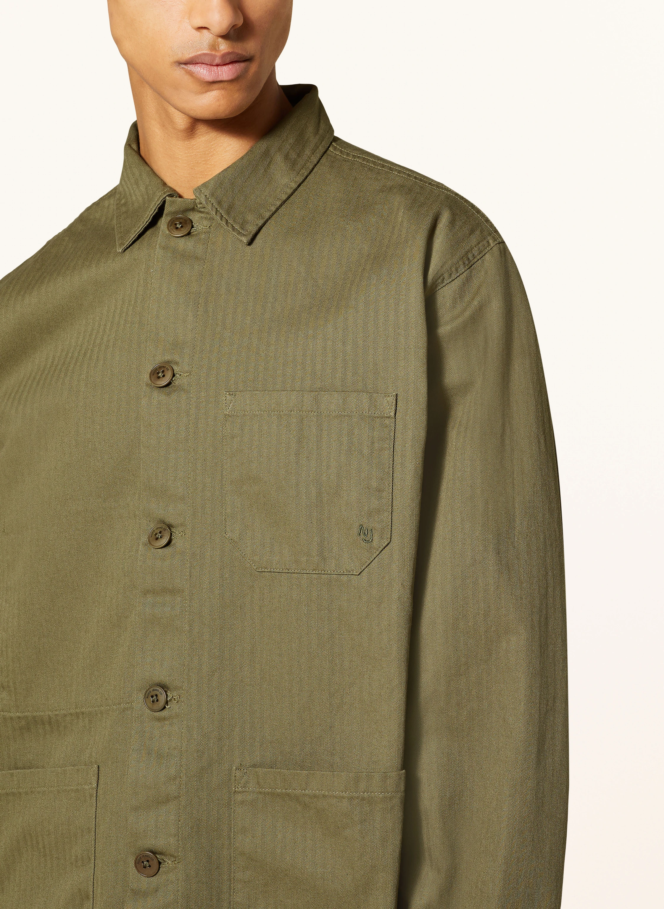 Nudie Jeans Overjacket BUDDY HERRINGBONE