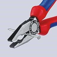 Knipex 0302180 Kombi-tang gepolijst/comfort 180mm